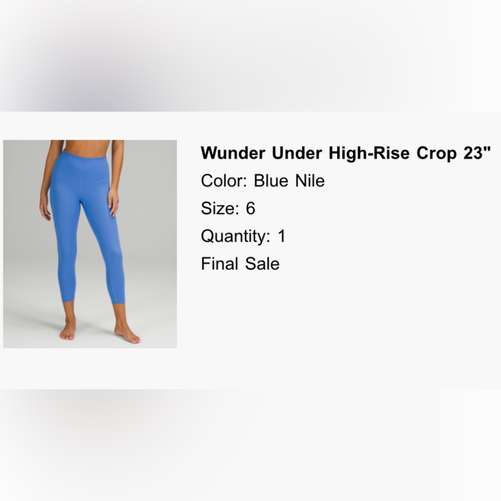 Wunder Under High-Rise Crop 23"